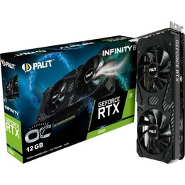 Graphics card GeForce RTX 3060 INFINITY 2 OC 12GB GDDR6 192bit 3DP/HDMI