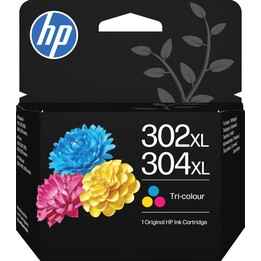 Cartucho hp 302xl / 304xl color deskjet 1110/2130/2600/3630/3700 envy 4520/5010/5020 officejet 3830/4650/5200