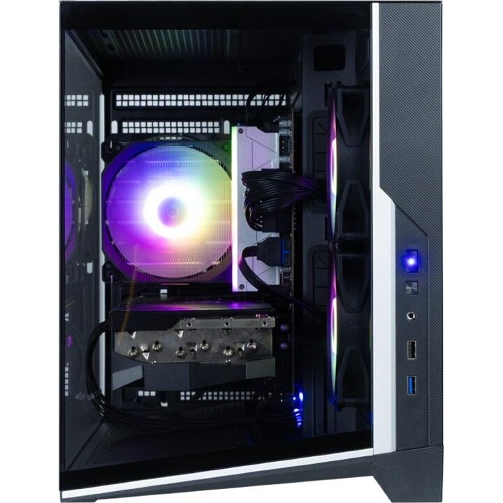 Zalman D30, case per PC mini tower mATX, 3 ventole ARGB da 120 mm, nero
