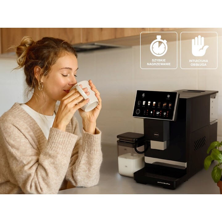 ELDOM ECA10 AUTOMATIC PRESSURE COFFEE MACHINE, 7 PROGRAMS