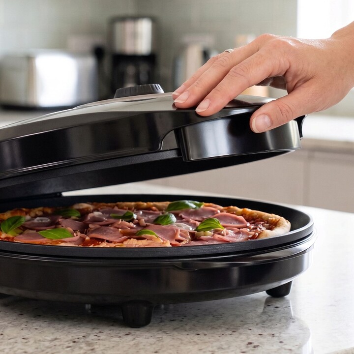 Máquina de pizza ELDOM ST1000 1450W preta
