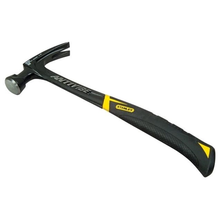 Martillo antivibración Stanley 570g R IP con garra.