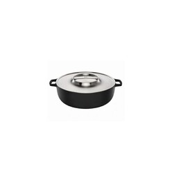 Fiskars Norden Grill Chef cast iron pot 30 cm with stainless steel lid