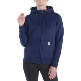 Damen Carhartt Clarksburg Zip Sweatshirt - navy