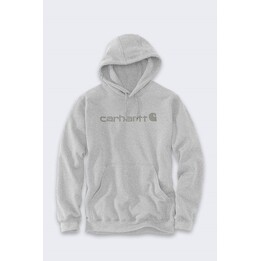 Sudadera Carhartt Marquette Logo - Gris jaspeado/Gris Talla: M