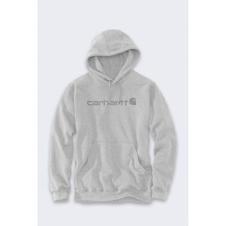 Carhartt Marquette Logo Sweatshirt - Heather Grey/Grey Size: M