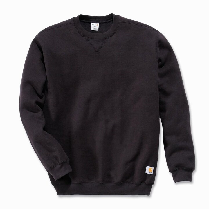 Sudadera Carhartt de cuello redondo y peso medio - negra