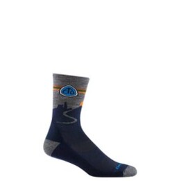 Darn Tough Micro Crew Lightweight with Cushion chaussettes de randonnée Eclipse
