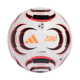 Adidas Tiro League, bola de futebol branca, preta e laranja KA5263 4