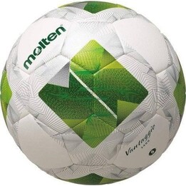 Molten Vantaggio white and green football F5N3400-G 5