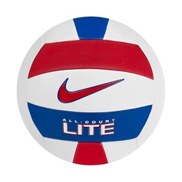 Balón de voleibol Nike All Court Lite blanco, azul y rojo N100907112405 5
