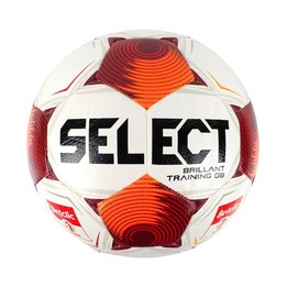Football Select Brilliant DB Betclic 1 Liga v25 Training Ball, White-Orange, 1007848/121299 5