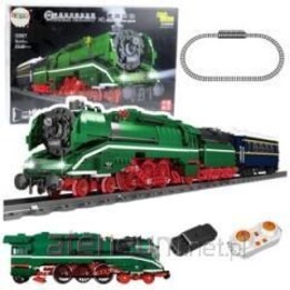 RC 2348 Building Block Remote Controlled Steam Locomotive.
