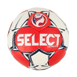Select Ultimate EHF Euro 2020 balón de balonmano blanco/rojo talla 2
