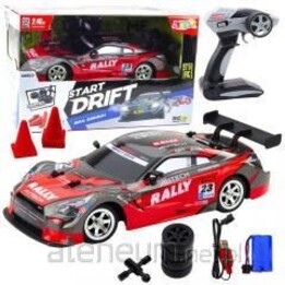 LEAN Toys 22920 RC-Driftauto 1:16 rot schwarz 30 km/h