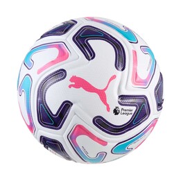 Botas de fútbol Puma Stellar Nitro Ultimate Premier League Reactivity, color blanco, morado y rosa, 85075 01 5