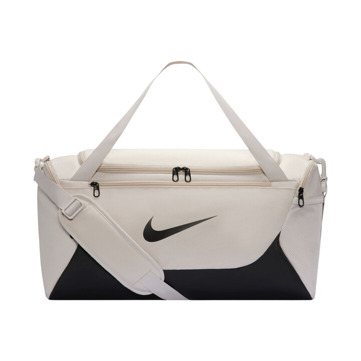 Bolso Nike Brasilia S color crema y negro IB4394 072