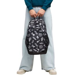 Mochila Puma Academy AOP negra y gris 91150 25