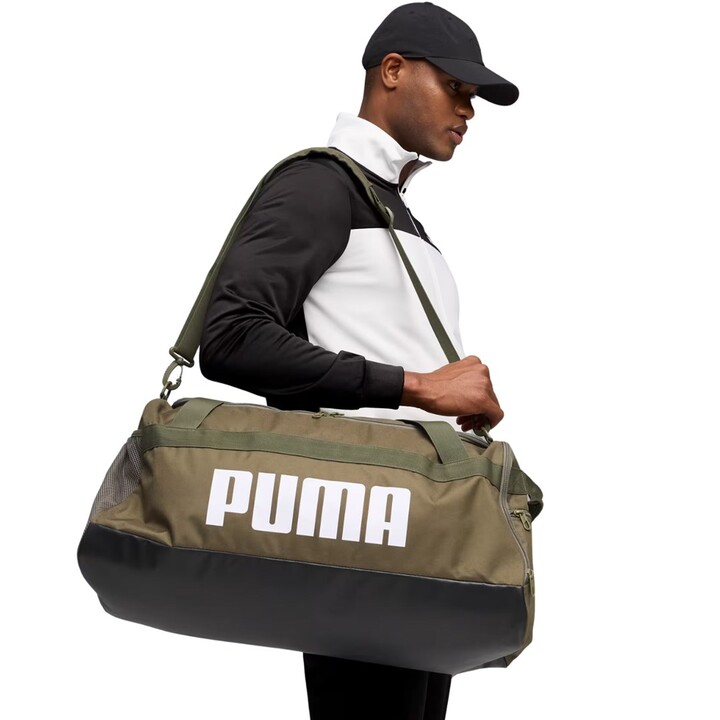 Bolso Puma Challenger Sports mediano color caqui 91145 30