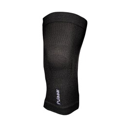 Soporte de rodilla Pulsaar Active con carbón de bambú y germanio, 1 unidad, negro, 5108 M
