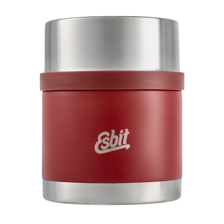 Jarra para alimentos Esbit Sculptor de 500 ml - rojo burdeos