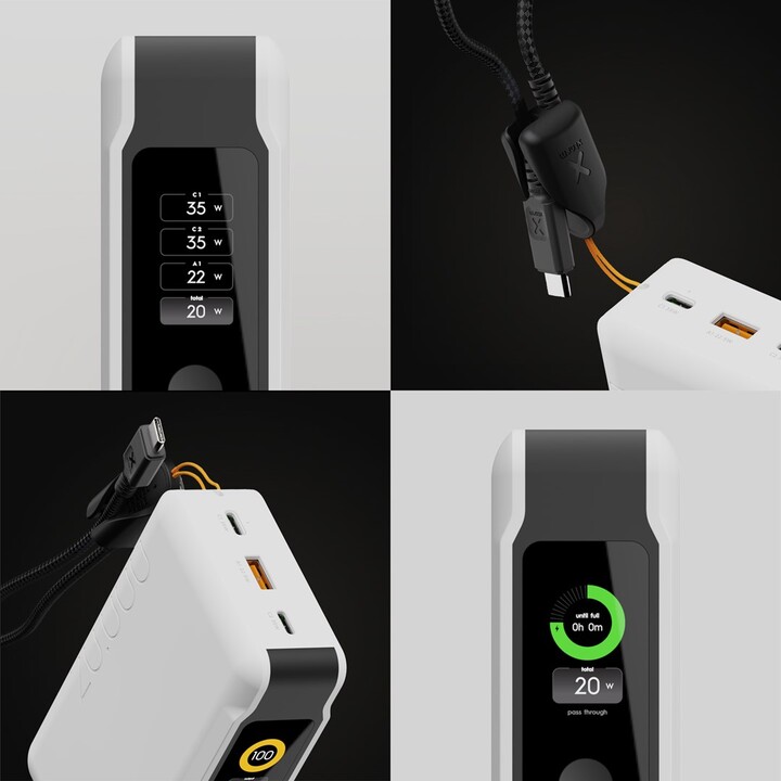 Xtorm XNG200W35 banque d'alimentation électrique Lithium Polymère (LiPo) 20000 mAh Blanc