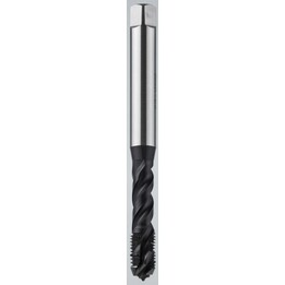 Fanar Mastertap C4-528M01-0083 M8x1 DIN-371C HSSE-PM, ferramenta de rosqueamento com canal em espiral, forma R45
