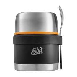 Esbit Classic Caraffa per alimenti con set di posate da 0,5 l - Nera
