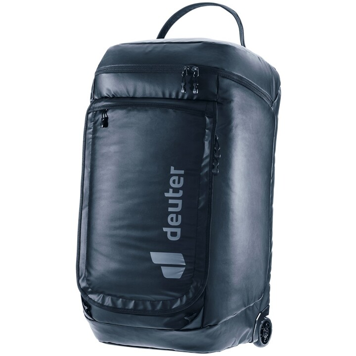 Borsa da viaggio Deuter Duffel Pro Roller 90 nera, 90 litri.