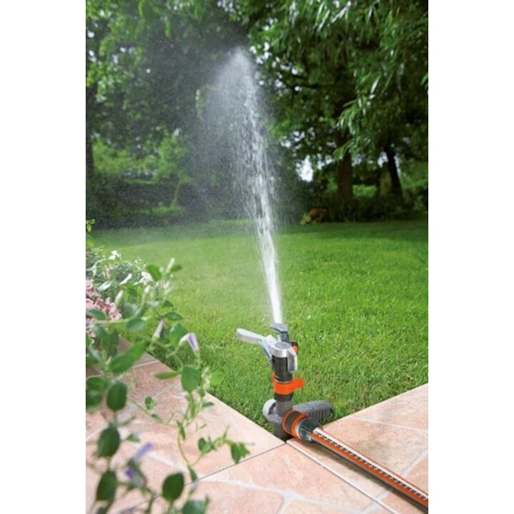 Aspersor circular y sectorial Gardena Premium 08136-20: herramienta de riego ajustable