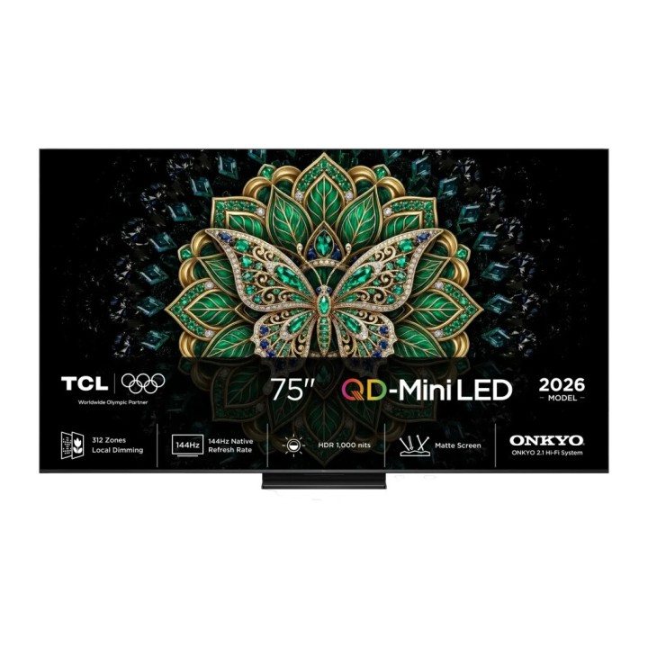 TV TCL 75 75C6K PRO UHD MINILED GOOGLETV 144HZ