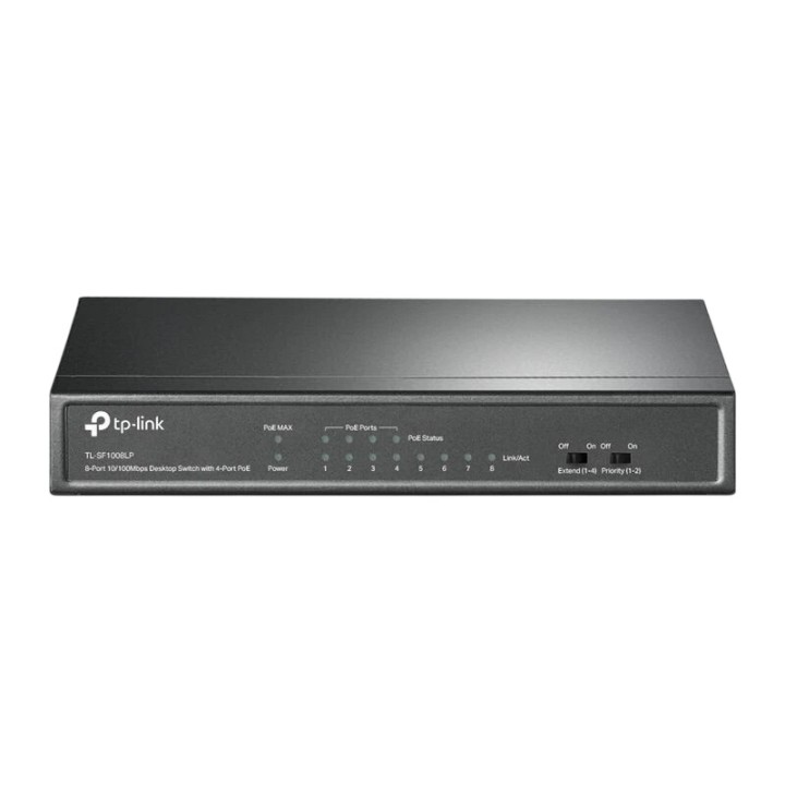 TP-Link TL-SF1008LP Fast Ethernet (10/100) PoE - Desktop Switch