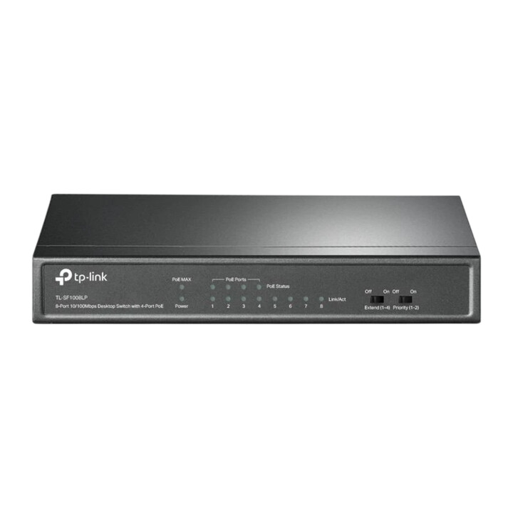 TP-Link TL-SF1008LP Fast Ethernet (10/100) PoE - Switch de escritorio