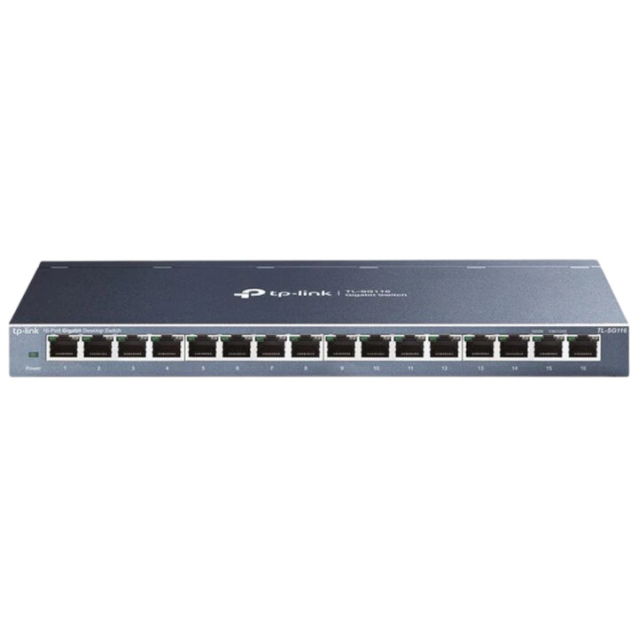 TP-Link TL-SG116 16-Port Gigabit Ethernet Unmanaged - Switch