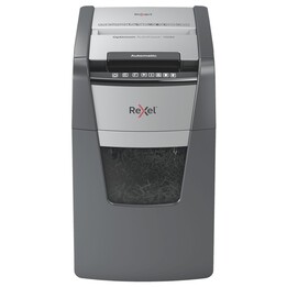 Distruggidocumenti automatico Rexel AutoFeed+ 150M, P-5, microtaglio (2x15 mm), 150 fogli, cestino da 44 litri