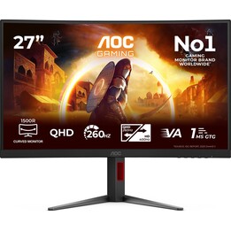 Monitor curvo VA de 27 pulgadas CQ27G4Z2, 260 Hz, HDMI x 2, DisplayPort