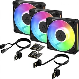 Ventola per case 120mm Bionix P12 ARGB/Confezione da 3 ACFAN00337A Arctic