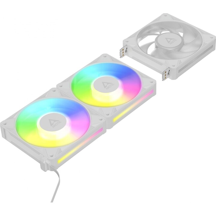 Ventola per case 120mm Bionix P12 ARGB/confezione da 3 bianca ACFAN00338A Arctic