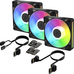 Ventilador de caja de 140 mm BIONIX P14 ARGB/paquete de 3 ACFAN00341A ARCTIC