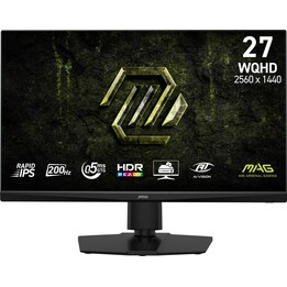LCD-Monitor | MSI | 27 Zoll | 2560 x 1440 Pixel | Wide Quad HD | Natives Seitenverhältnis 16:9 | LED | Flach | MAG272QPFE20