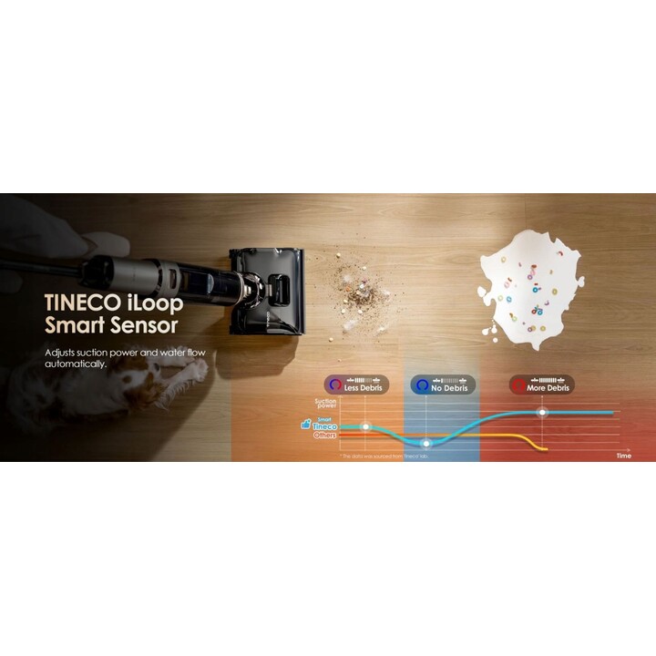 Aspiradora Tineco Floor One S5 Stretch 29421 2 en 1, color dorado