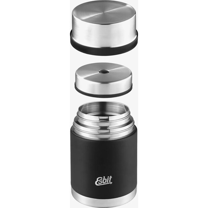 Esbit Sculptor 769008 Jarra para alimentos 0,75 l, negra