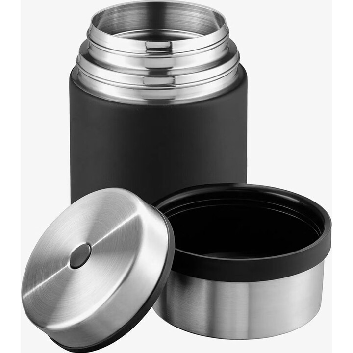 Esbit Sculptor 769008 Jarra para alimentos 0,75 l, negra