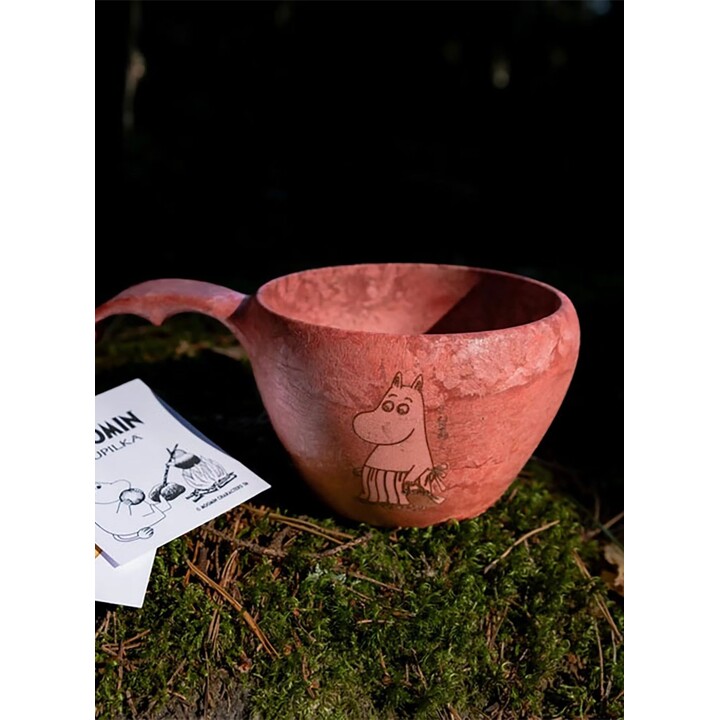 Kupilka 37 Moomin 702551 Taza de viaje Moominpappa 0,37 l, roja