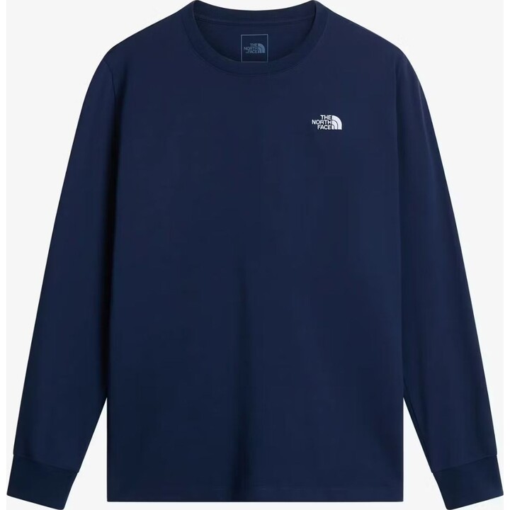 Camiseta de manga larga The North Face 749521 Evolution Simple Dome, color Summit Navy, talla S