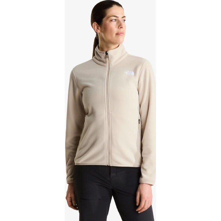 Casaco de velo The North Face 749449 Glacier, cor Taupe Clássico, tamanho S