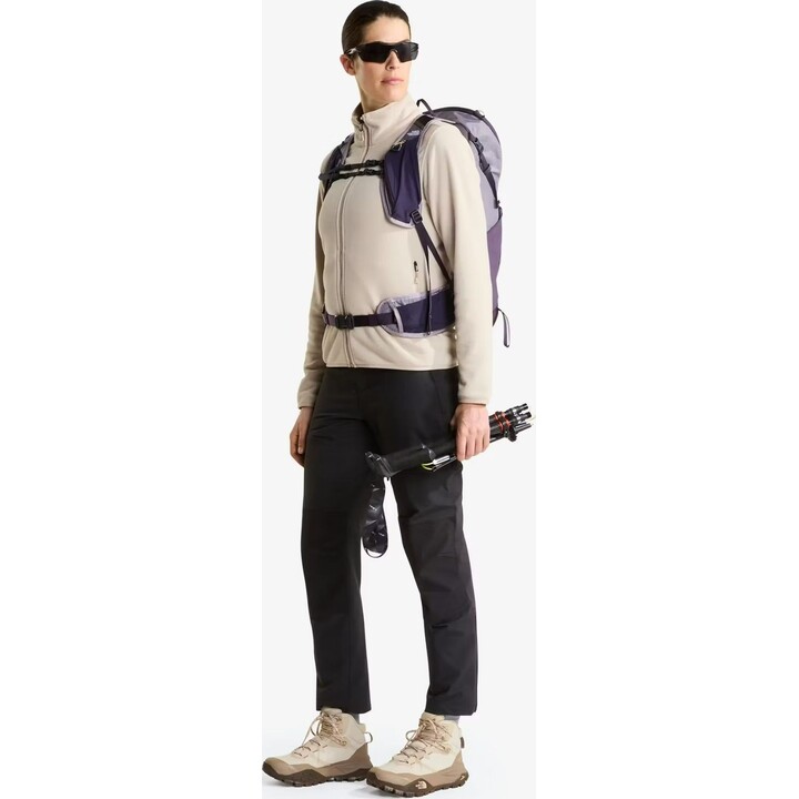 Casaco de velo The North Face 749449 Glacier, cor Taupe Clássico, tamanho S