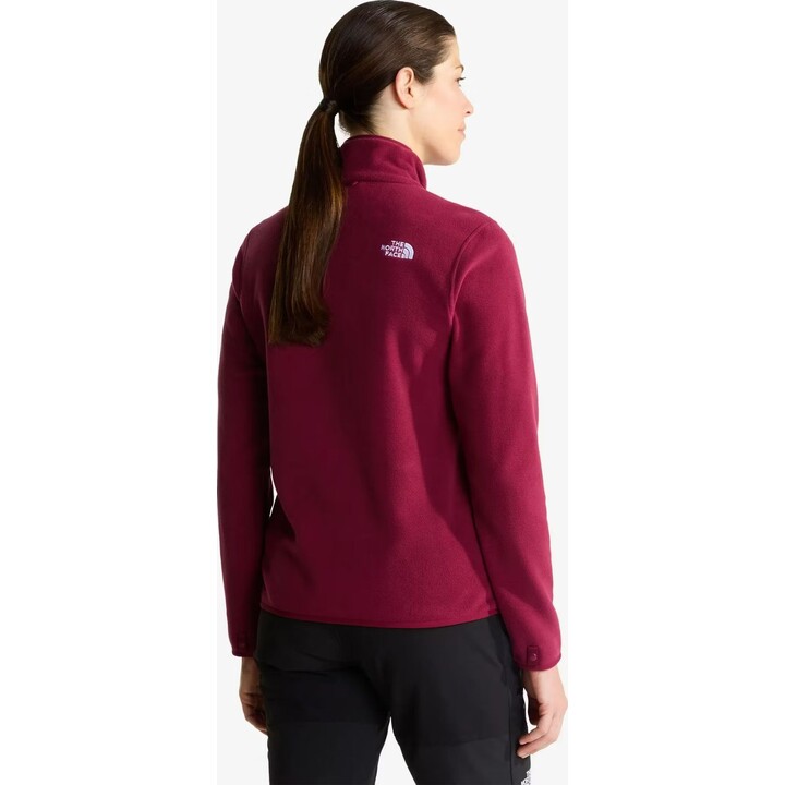 Chaqueta de forro polar Glacier de The North Face, n.º de referencia 749624, color burdeos oscuro, talla M