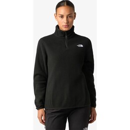 Veste polaire The North Face 667258 Glacier à fermeture éclair 1/4 TNF, noire, taille M
