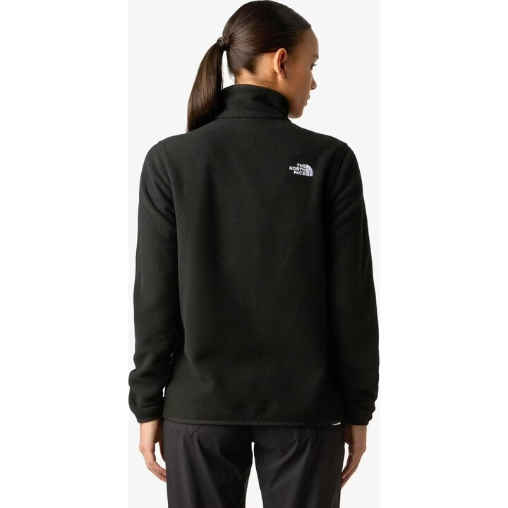 Veste polaire The North Face 667258 Glacier à fermeture éclair 1/4 TNF, noire, taille M